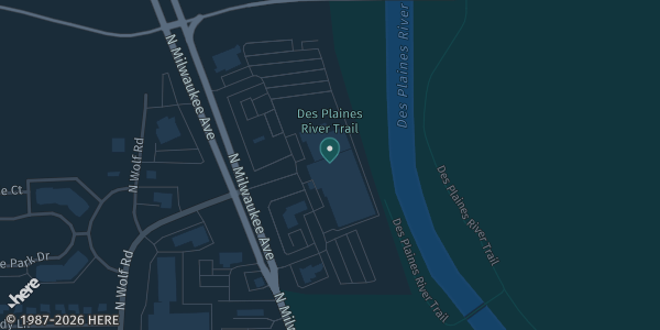 Map showing The Westin Chicago North Shore in Wheeling,, IL.
