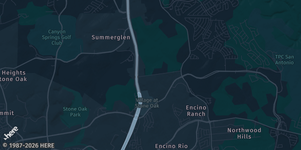 Map of San Antonio, TX. The exact address of 247 Church is not known, so the map shows the area rather than a specific building.