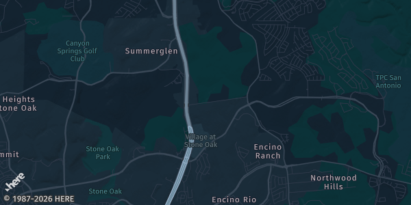 Map of San Antonio, TX. The exact address of 247 Church is not known, so the map shows the area rather than a specific building.