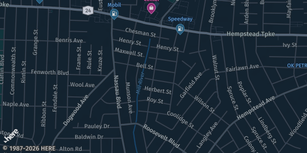 Map showing Cherry Valley Sports in West Hempstead, NY.