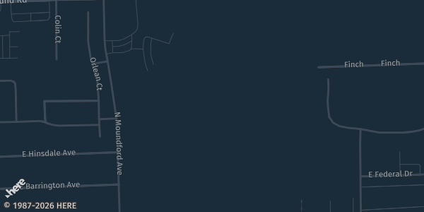Map showing Unity Christian School in Decatur, IL.