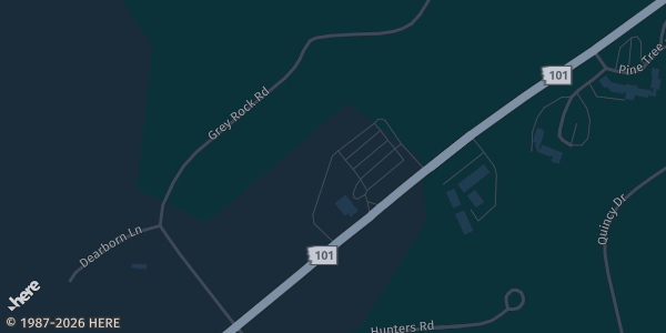 Map showing Murphy's Taproom & Carriage House in Bedford, NH.