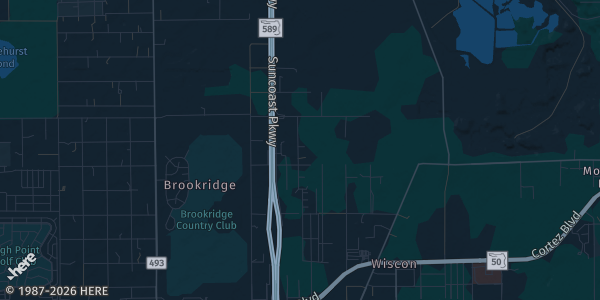 Map of Hernando, FL. The exact address of Quality Inn & Suites Conference Center - Hernando is not known, so the map shows the area rather than a specific building.