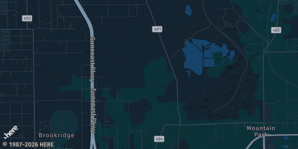 Map of Hernando, FL. The exact address of Quality Inn & Suites Hernando is not known, so the map shows the area rather than a specific building.