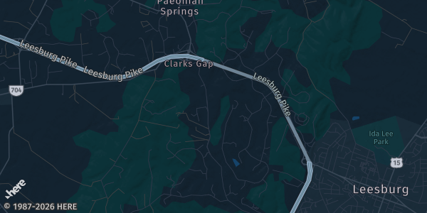 Map of Leesburg, VA. The exact address of Classic cars, Classic automobile parts, Tools, Machinery and More! is not known, so the map shows the area rather than a specific building.