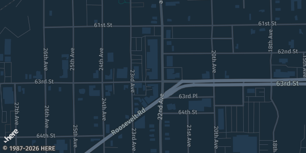 Map showing The Danish Brotherhood in Kenosha, WI.