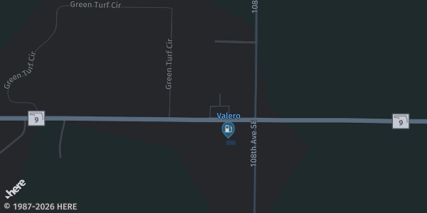 Map showing Cleveland County Event Center in Norman, OK.