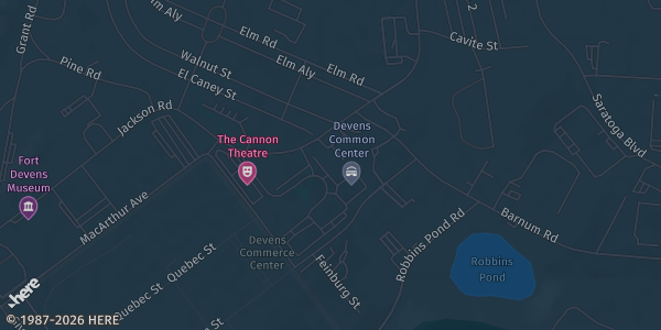 Map showing Spring Hill Suites Devens in Devens, MA.