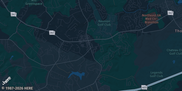 Map of Atlanta, GA. The exact address of Dojo Day - Friday Night is not known, so the map shows the area rather than a specific building.