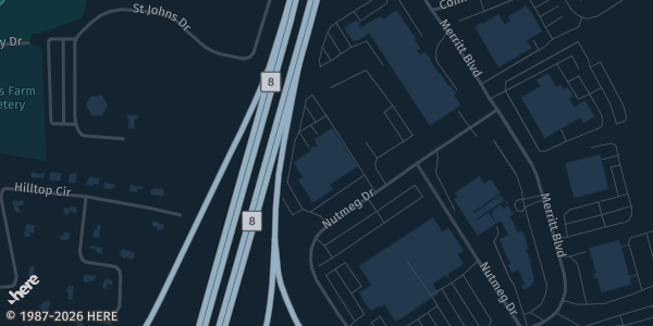 Map showing D-Bat Trumbull in Trumbull, CT.