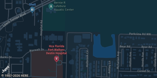 Map showing Meridian at Westwood in FL.