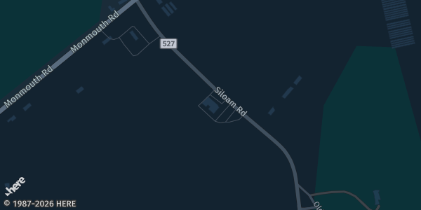 Map showing Freehold Independent Firehouse in Freehold, NJ.