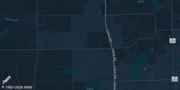 Map of Fort Wayne, IN. The exact address of Allen County Fairgrounds (BLDGS 3 & 4) is not known, so the map shows the area rather than a specific building.