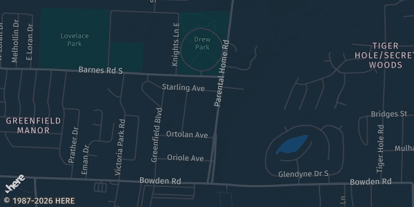 Map of Jacksonville, FL. The exact address of Ramallah Club is not known, so the map shows the area rather than a specific building.