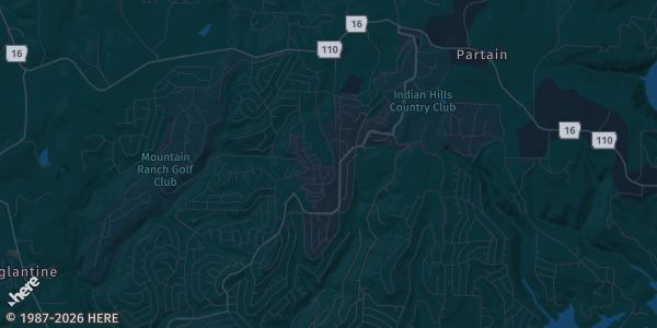 Map of Fairfield Bay, AR. The exact address of Fairfield Bay Conference Center is not known, so the map shows the area rather than a specific building.