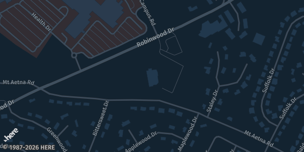 Map showing Elks Lodge BPOE 378 in MD.