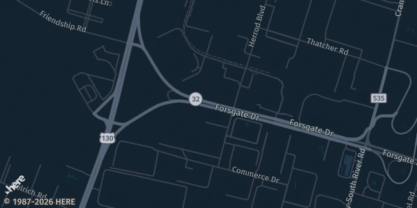 Map showing Courtyard – Cranbury in Cranbury, NJ.