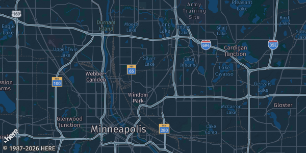 Map of St. Anthony, MN. The exact address of this venue is not known, so the map shows the area rather than a specific building.