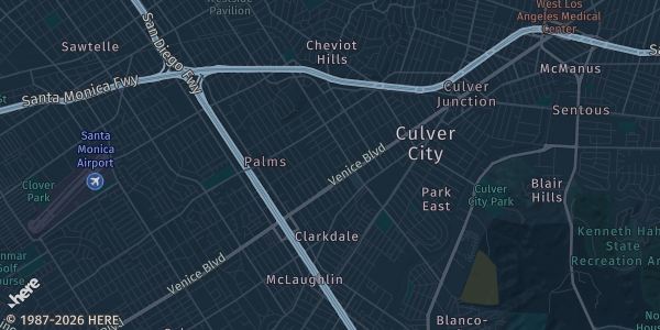 Map of Los Angeles, CA. The exact address of Pop Culture Club Hollywood (address per organizer) is not known, so the map shows the area rather than a specific building.