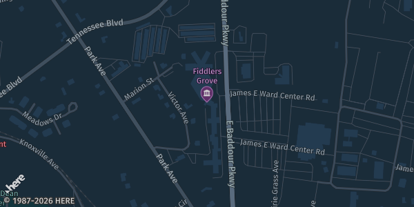 Map showing the venue in Lebanon, TN.