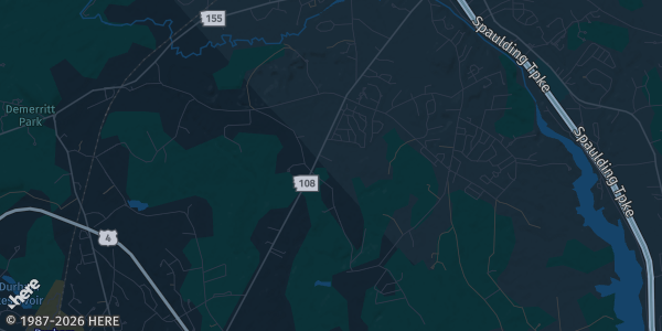 Map of Dover, NH. The exact address of Dover Elks Lodge #184 is not known, so the map shows the area rather than a specific building.