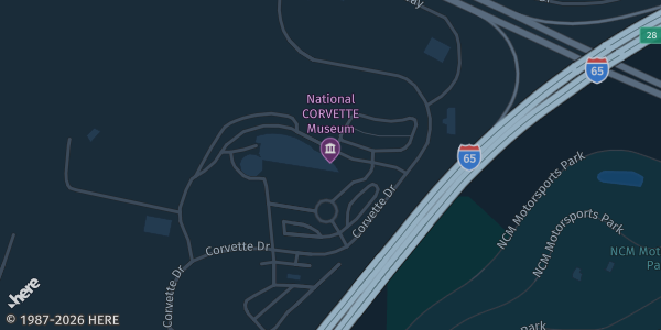 Map showing the venue in Bowling Green, KY.