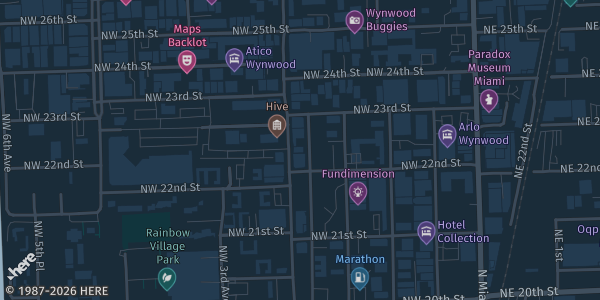 Map showing Sable in Miami, FL.