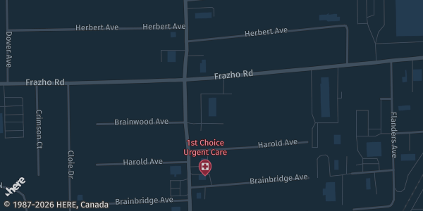 Map showing Macomb Elks Lodge #2292 in MI.