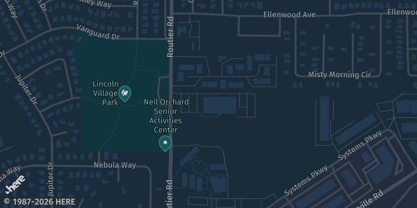 Map showing Sacramento Gun Range in Sacramento, CA.