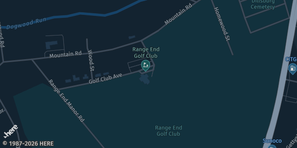 Map showing Range and Rye in Dillsburg, PA.