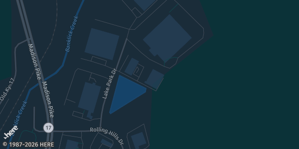 Map showing The KY Fieldhouse in Covington, KY.