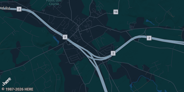 Map of Colchester, CT. The exact address of St. Joseph's Polish Society is not known, so the map shows the area rather than a specific building.
