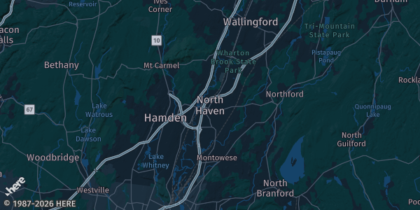 Map of North Haven, CT. The exact address of this venue is not known, so the map shows the area rather than a specific building.