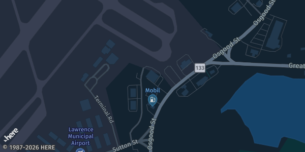 Map showing The Grading Authority in North Andover, MA.