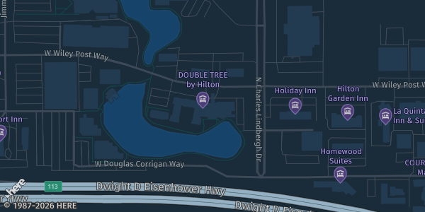 Map showing the venue in Lake City, UT.
