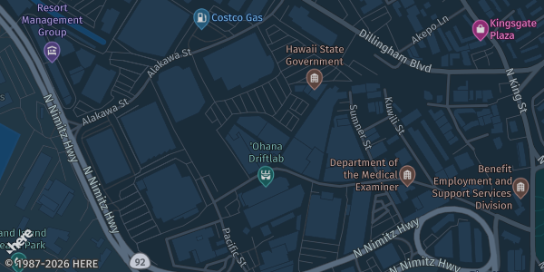 Map showing ToyLynx in Honolulu, HI.