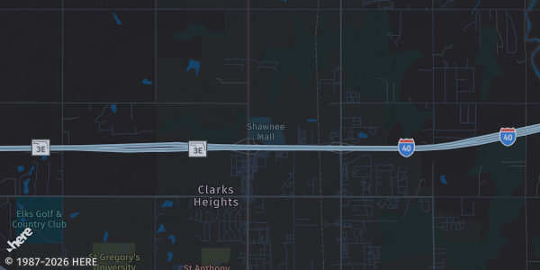 Map of Shawnee, OK. The exact address of Shawnee is not known, so the map shows the area rather than a specific building.